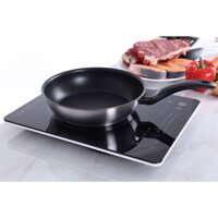 CHẢO FIVESTAR 20 CM CHỐNG DÍNH INOX 3 ĐÁY  DÙNG BẾP TỪ