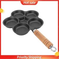 Chảo gang, Chảo ăn sáng không tráng, Chảo trứng tráng chống dính, Khuôn Hamburger năm lỗ, Chảo chiên bánh bao trứng