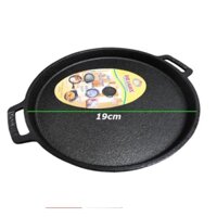 Chảo gang chiên bánh xèo 19cm chống dính Vạn Lợi