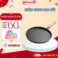Chảo Gang Chống Dính, Chảo Đổ Bánh Xèo, Chảo Rán Chống Dính Size 26cm Dùng Cho Mọi Loại Bếp - DIAMOND STORE