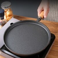 Chảo Gang Chống Dính Đáy Phẳng Chuyên Rán Trứng, Bánh Xèo VICENTE