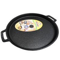 Chảo gang chống dính đổ bánh xèo , Bò Bít Tết Dragon 22cm ( loại lớn)