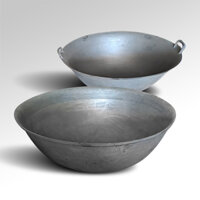 Chảo Gang Công Nghiệp, Vạc Dầu To Cỡ Lớn 1m – 1m2 – 1m4