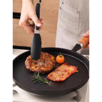 Chảo Gang Đáy Phẳng, Đúc Nguyên Khối Size 20cm, Siêu Chống Dính, Đa Năng Tiện Lợi