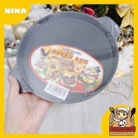 Chảo gang đổ bánh xèo chống dính HUỲNH ANH nhanh chóng tiện lợi thơm ngon - chảo chống dính làm bánh mì chảo