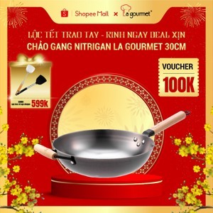 Chảo gang La Gourmet Nitrigan 30cm