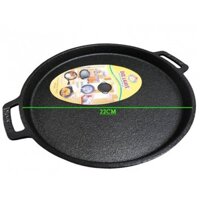 Chảo Gang Làm Bò Né Bánh Xèo Chống Dính Vạn Lợi Đường Kính 22cm