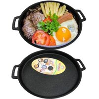 Chảo Gang Làm Bò Né Bánh Xèo Chống Dính Vạn Lợi