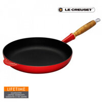 Chảo gang Le Creuset Bratpfanne m. Holzgriff 3347, đường kính 28cm