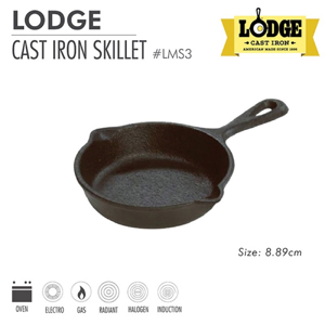 Chảo gang Lodge 9cm