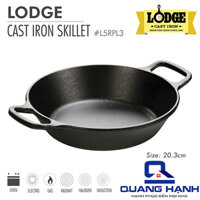 Chảo gang Lodge lòng sâu hai tay cầm 20.3 cm