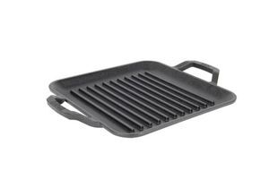 Chảo gang nướng Lodge hai tay cầm rãnh vuông 28cm