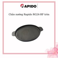 Chảo gang nướng Rapido, RG26-RF, RG24-RF dùng trên mọi loại bếp chất liệu gang đúc cao cấp từ quặng sắt