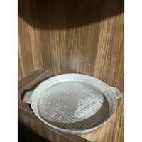 Chảo gang nướng thịt, nướng thức ăn, làm Bit têt đk 28cm sâu kẻ