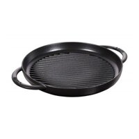 Chảo gang Staub PURE GRILL BLACK 26