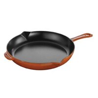 Chảo gang tròn Staub màu nâu vàng 30cm