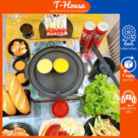Chảo gang VẠN LỢI nướng BBQ có viền phô mai,Chảo gang đúc nguyên khối nướng BBQ, quán ăn