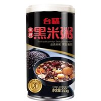 Cháo gạo đen Taifu tám kho báu 365g*6/12 lon, cháo ăn liền cho sinh viên, cháo ngũ cốc dinh dưỡng