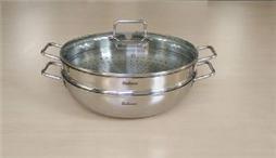 Chảo hấp Cookever 32 cm - có vỉ hấp