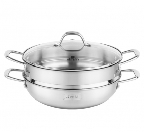 Chảo hấp đa năng inox liền khối Elmich Trimax CZ EL-3832