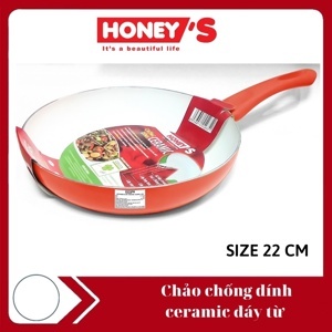 Chảo Honey's ceramic đáy từ HO-AF1C223 - 22cm