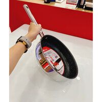 Chảo Inox 2 lớp cao cấp đáy liền Trimax XS EL 3754 size 28cm chảo rán chảo xào