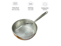 Chảo inox 3 lớp liền thân Kaiyo KIP-6728 28cm tại Đà Nẵng