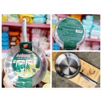 Chảo inox 304 3 lớp đáy từ Ticook đa năng dùng cho mọi loại bếp (HKM sữa Anlene)