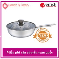 Chảo Inox 304 Cao Cấp ELMICH KOMPLET 28CM EL3139 - Bảo Hành 5 Năm