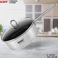 Chảo Inox cao cấp  KAFF KF-ST09304 size 24x7.5cm-Hàng chính hãng