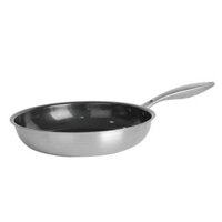 Chảo Inox chống dính Ceramic đáy từ Happy Cook Cerablack 20. 24, 26, 28 cm