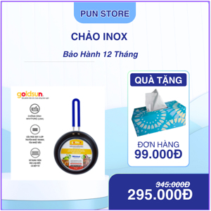 Chảo inox chống dính Goldsun GPA1402-28IH