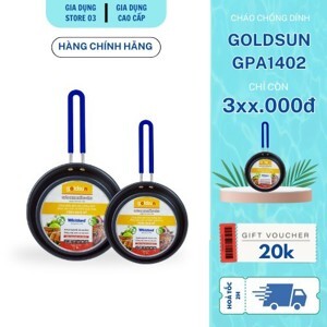 Chảo inox chống dính Goldsun GPA1402-16IH