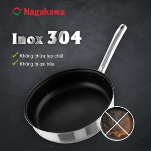 Chảo inox chống dính  Nagakawa Aki NAG2404