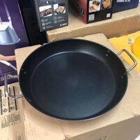 Chảo Inox Công Nghiệp 40cm ATMAX, Đáy Bằng Chống Dính – Bảo Hành 5 Năm