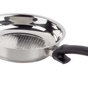 Chảo inox Fissler Steelux cao cấp 28cm