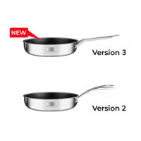 Chảo Inox liền khối chống dính Ceramic Elmich Trimax EL3738 size 24cm