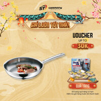 Chảo inox lòng trơn WMF Profi 24cm 28cm nội địa Đức chảo chiên xào chất liệu thép không gỉ cao cấp GermanySnT