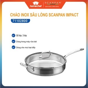 Chảo inox Scanpan 71102800 - 28cm