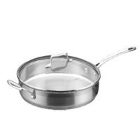 Chảo inox Scanpan Impact dùng bếp từ 28cm, đúc đáy 3 lớp, an toàn với máy rửa bát - 71102800