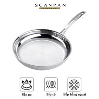 Chảo inox Scanpan Impact 71002000 - 20cm, dùng bếp từ, an toàn trong máy rửa bát - Hàng chính hãng