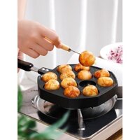 Chảo khuôn nướng Takoyaki bạch tuộc viên/ bánh kếp chống dính