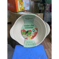 CHẢO LẨU CERAMIC 28CM GREEN COOK QUÀ TẶNG SỮA NUTIFOOD