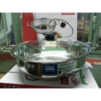 CHẢO LẨU INOX CAO CẤP  SIZE 26CM - QUÀ TẶNG TỪ NUTIFOOD