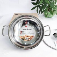 CHẢO LẨU INOX FIVESTAR CAO CẤP 32cm ( L1)