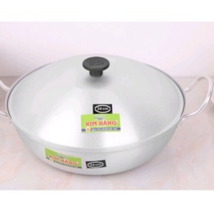 Chảo lẩu nhôm Kim Hằng 24cm