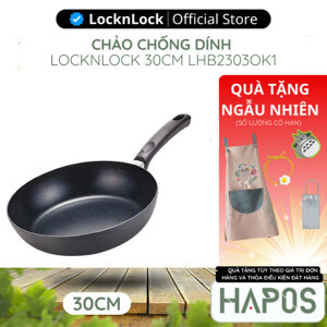 Chảo Lock&Lock Cookplus Hard&Light 30cm LHB2303OK-IH