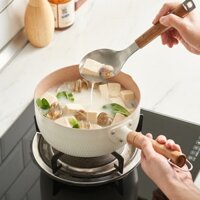 CHẢO LÒNG SÂU CHỐNG DÍNH KIÊM NỒI NẤU MINI ĐA NĂNG CÓ TAY CẦM CHỐNG NÓNG TIỆN LỢI THÍCH HỢP DÙNG TRÊN MỌI LOẠI BẾP