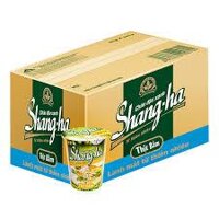 Cháo ly Shangha thịt bằm 50GR x24 ly / thùng