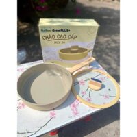 Chảo Men Sứ Chống Dính Đáy Từ Green Cook SIZE 24cm